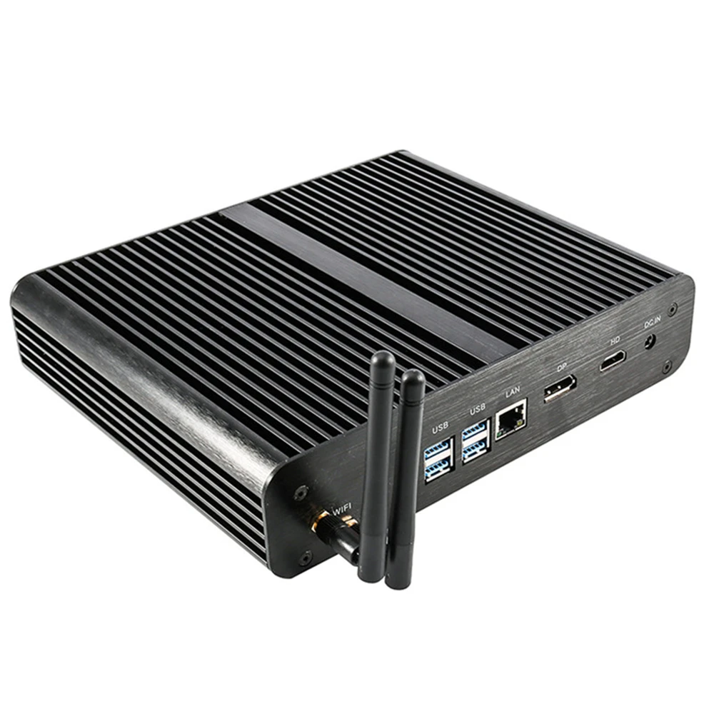 [Новейший 7th Gen Core i7 7500U] Windows 10 безвентиляторный мини-ПК 300M Wifi настольный компьютер