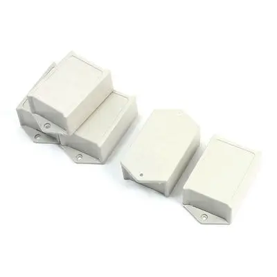 

5pcs Gray Plastic Project Power Protector Case Junction Box 60x45x28mm