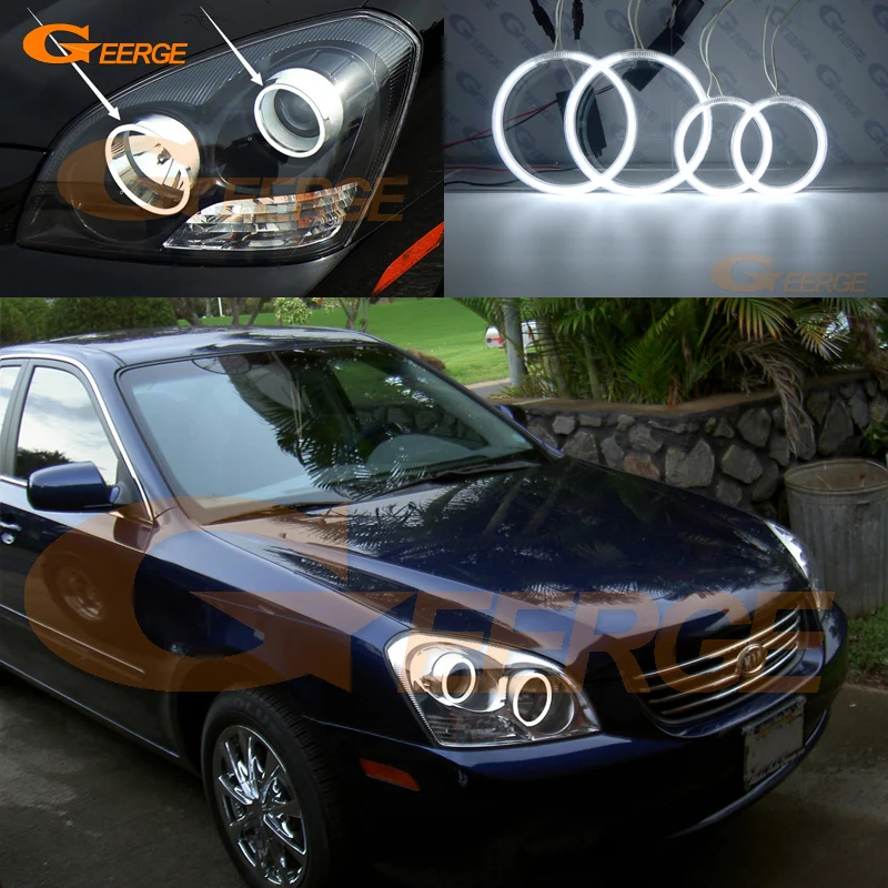 Для Kia Lotze Magentis MG 2005 2006 2007 2008 Передняя передняя фара отличная ультра яркая CCFL