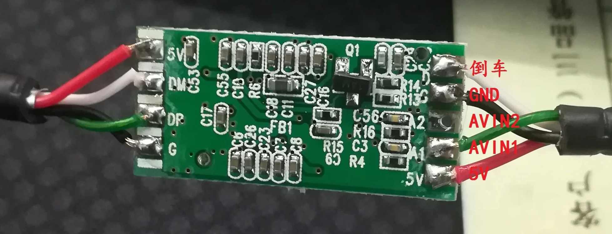 

CVBS Simulation to USB Camera Module AV TO USB Reversing Video Camera Video Adapter