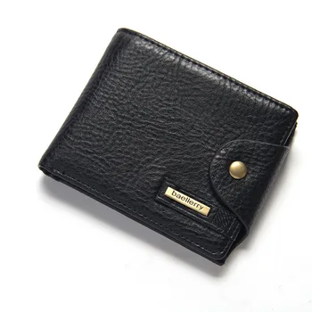 

Vintage Men Short Hasp Wallet Coin Purses Male Leather Billfold Money Pocket Passport Cover Case Card Holders Clutch Bag Clips