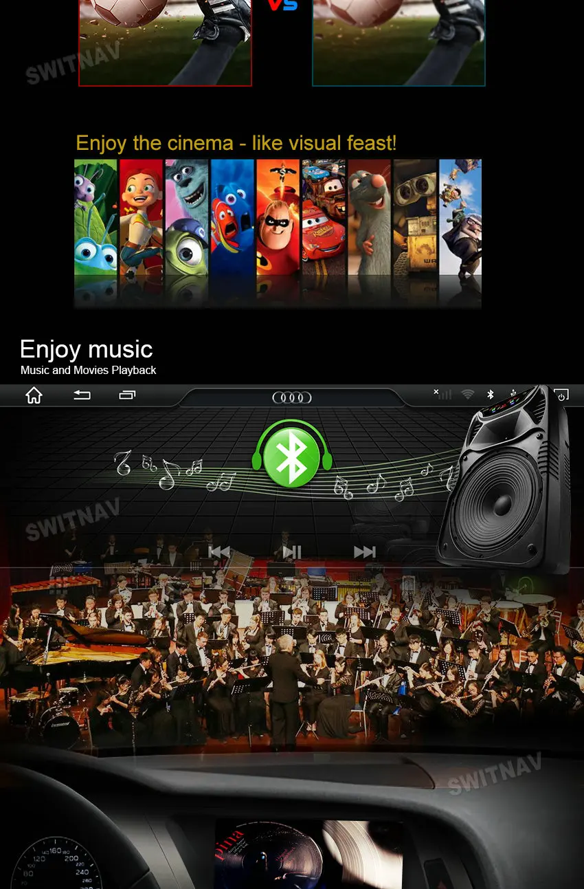 Best SWITNAV 4GB+32GB Android 7.1 CAR DVD Player For Audi A5 S5 2009-2016 car multimedia AUTO GPS car stereo car audio head device 7 Best SWITNAV 4GB+32GB Android 7.1 CAR DVD Player For Audi A5 S5 2009-2016 car multimedia AUTO GPS car stereo car audio head device 7