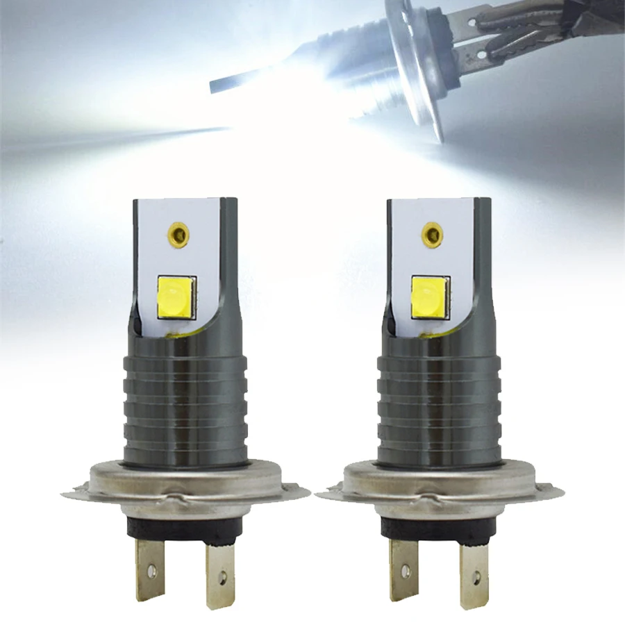 

H7 LED Car Headlight Kit 110W 30000LM Chip Headlamp Bulb Fog Lamps Bright White 6000K