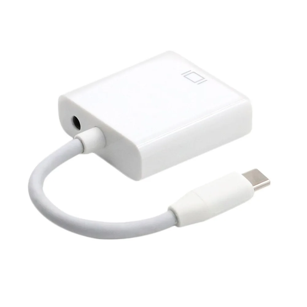 

1pcs USB 3.1 Type-C USB Male To Female VGA Adapter Cable Connector Converter 10Gbps Portable for MacBook for Smartphone Sale