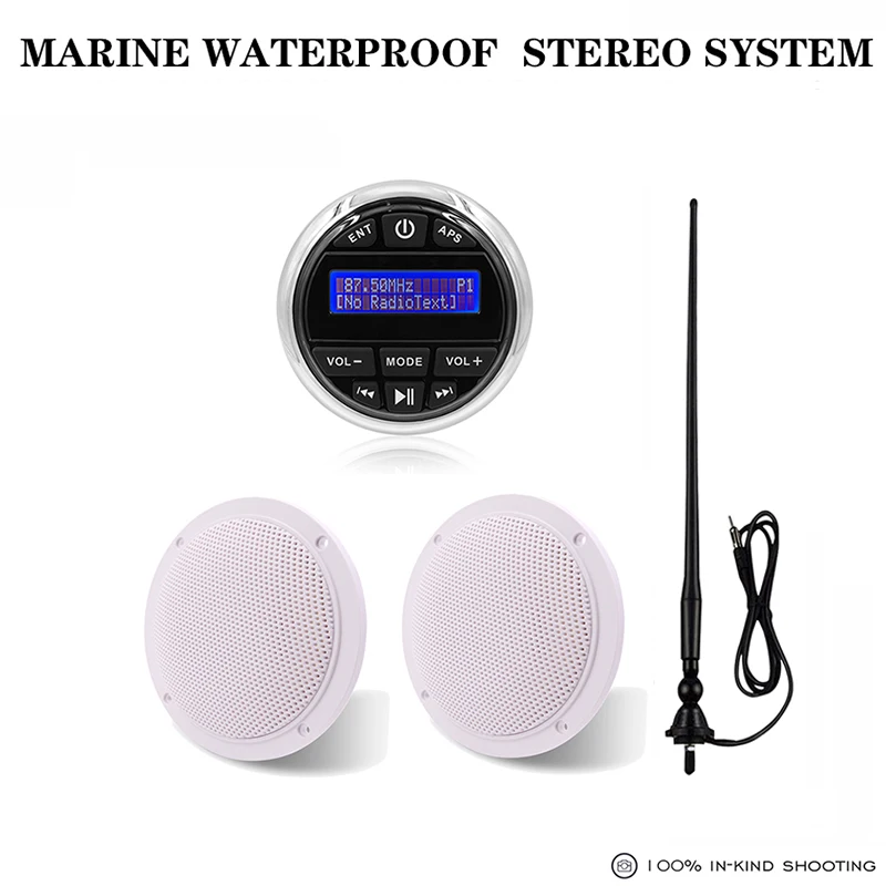 marine bluetooth stereo system