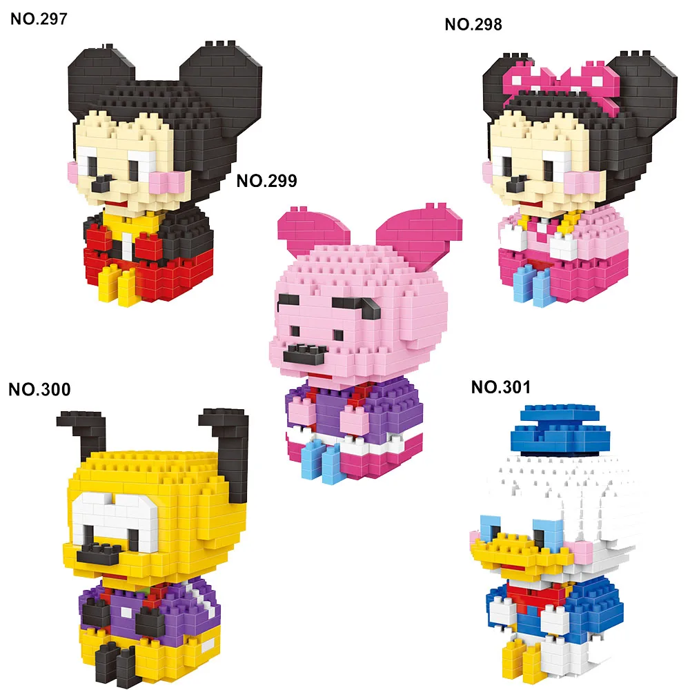 Игрушка в стиле мультфильма Disney анимата Микки Минни Винни Пух тигр 3d модель