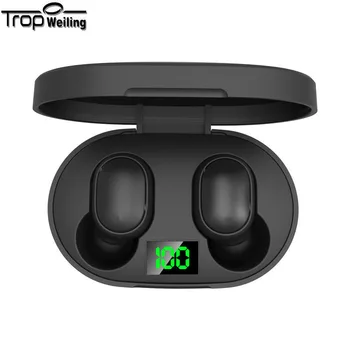 

TWS Bluetooth 5.0 Earphone USB Earphones Wireless Earbuds Noise Cancelling LED Display Handsfree Earbuds for Xiaomi Game Headset
