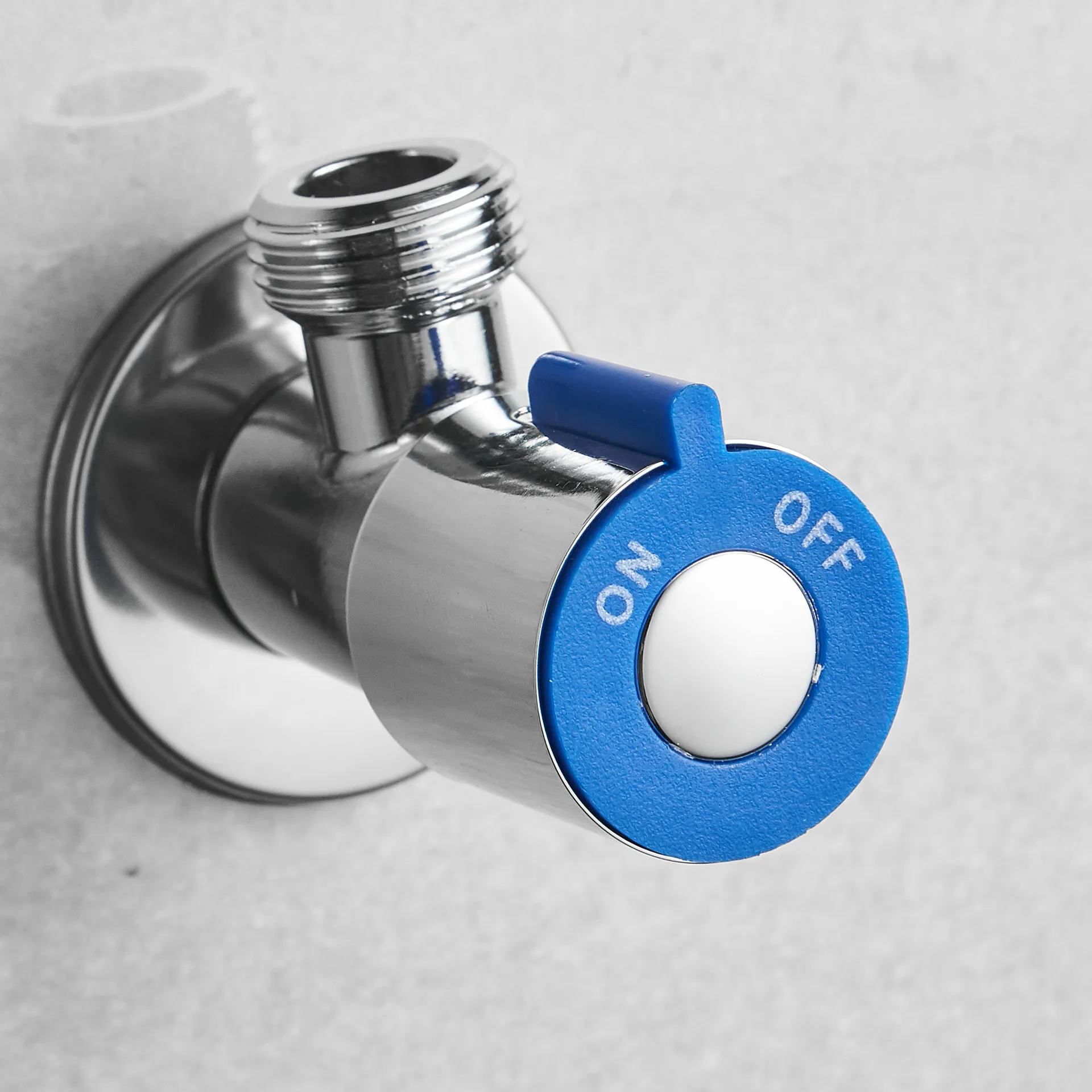 Manufacturers Wholesale Stainless Steel 304 Triangle Valve Hot And Cold Water Universal Red And Blue Angle Valve Thickening Angl