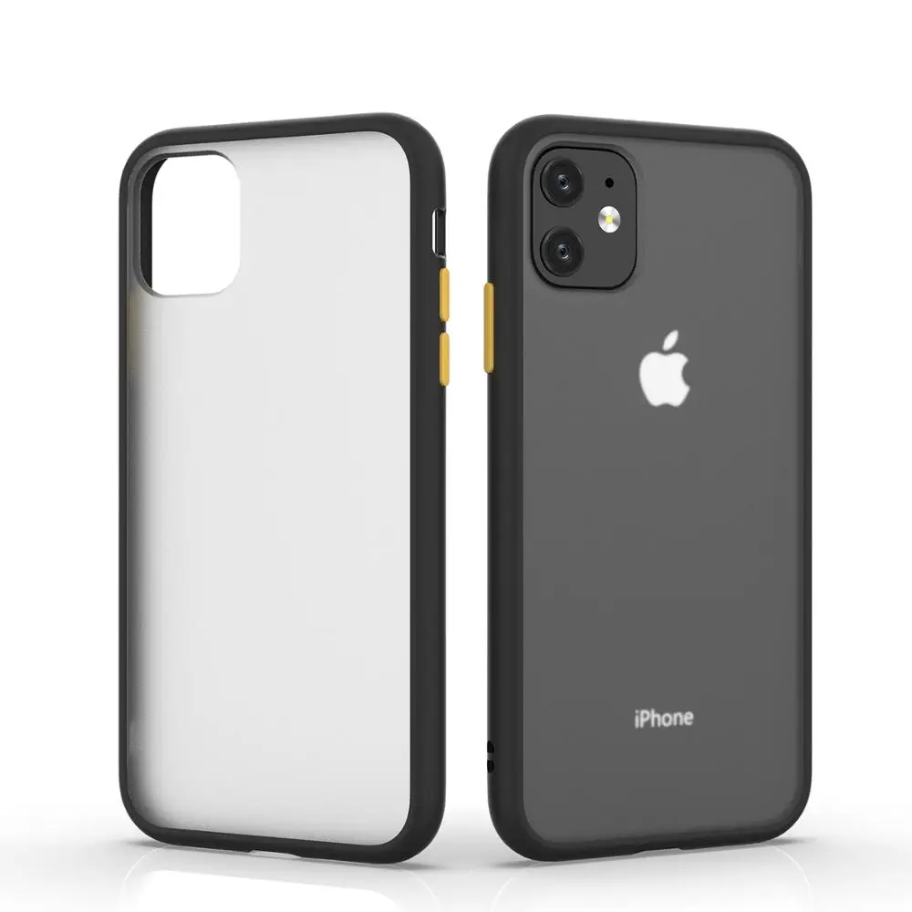 

Anti-knock Armor Case For iPhone 11 Pro Max 8 7 6 6S Plus Transparent Back Cover For iPhone X XS Max XR Luxury Silicone Case