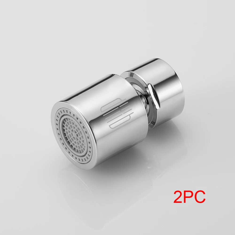 2PC Xiaomi DABAI кухонный аэратор водный диффузор Bubbler цинковый сплав водосберегающая головка фильтра кран с форсункой соединитель двойной режим - Цвет: 2PC