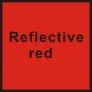 Reflective Red 2 фото/упаковка 200 мм X 30 мм велосипедная рамка наклейка s велоспорт наклейки светоотражающие декоративные наклейки DH без Фоновые наклейки стикер - Цвет: Reflective Red
