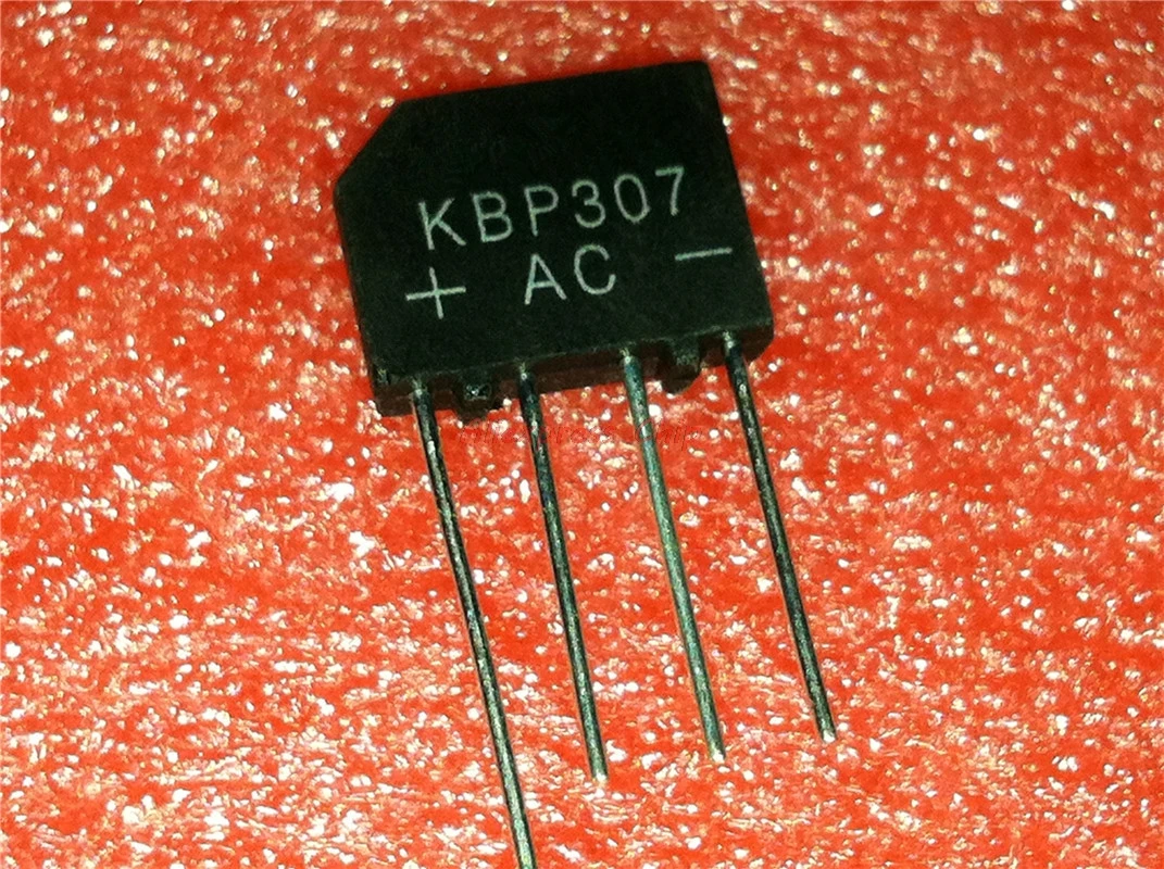 

10pcs/lot KBP307 ZIP-4 bridge rectifier 3A700v In Stock