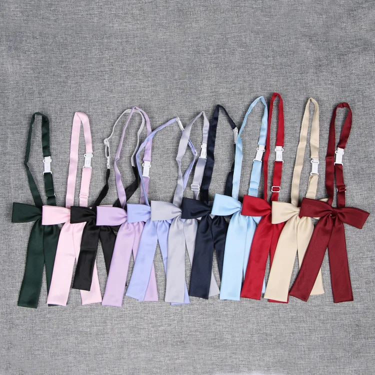 Japanese School Uniform Bow Tie Butterfly Cravat Ribbon Accessories For Girls