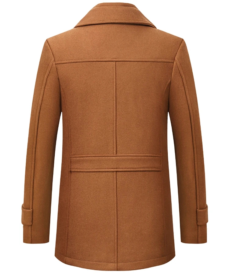 Теплое пальто, Мужская шерстяная куртка/осень и зима/мужская куртка/Бизнес куртка для отдыха