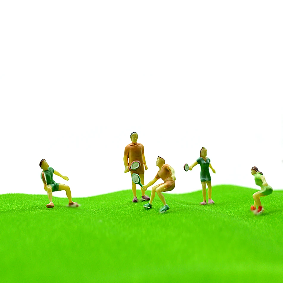 

Color Sports Model People Person 1/50 1/75 1/100 Ratio Toy Mini Landscape Sand Table Scene Diorama Architecture ABS Plastic