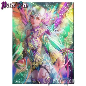 

5d diamond painting Butterfly Fairy DIY Square/round diamond embroidery Mosaic Cross stitch Rhinestone Handmade home decoration