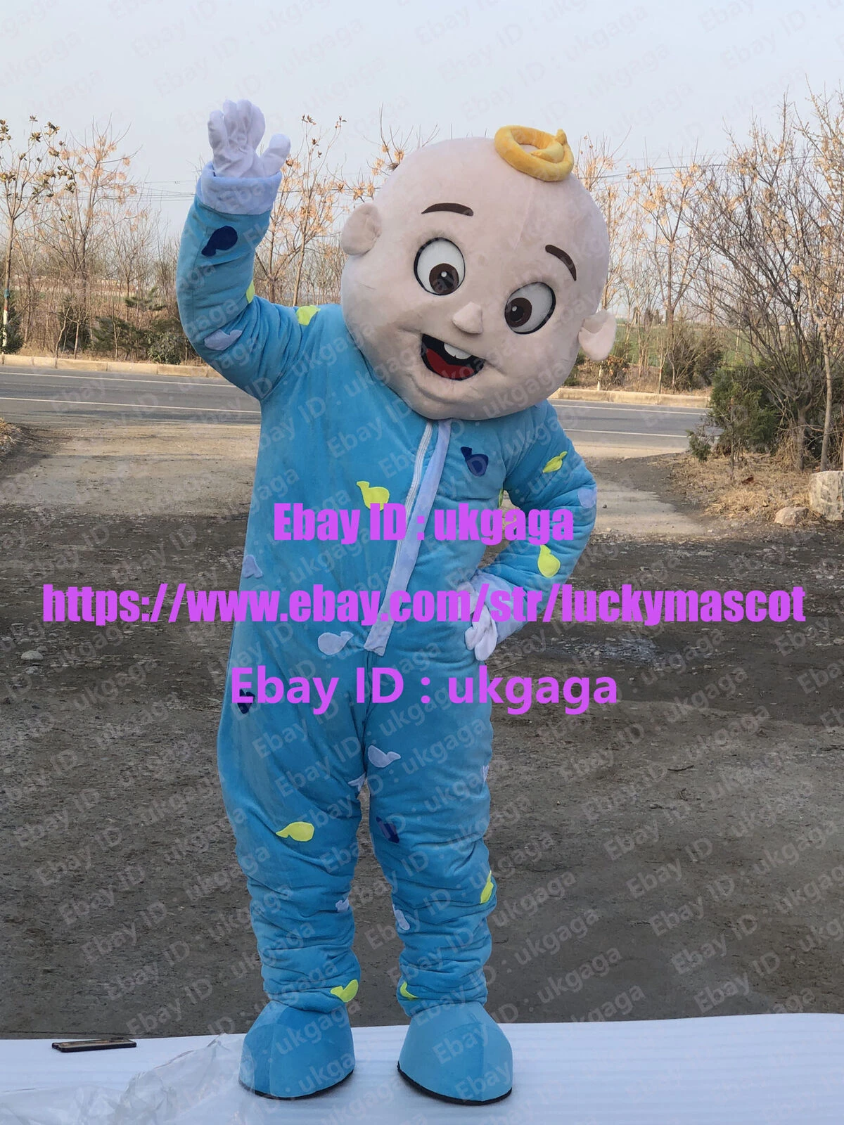 Cocomelon Free Fans Mascotbj Original Photo Baby Jj Mascot Costume Boy Adult Cartoon Size Xxs 5xl Mascot Aliexpress