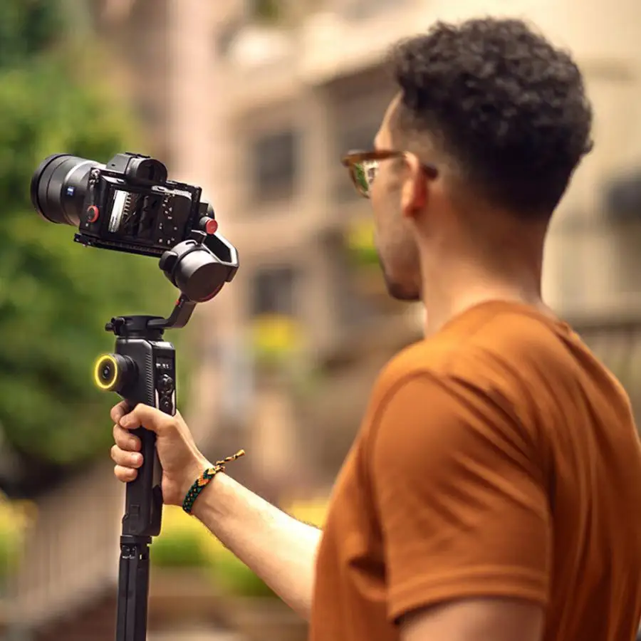 Портативный 3 AxisGimbal стабилизатор Профессиональная фотография комплект аксессуар для DSLR камеры