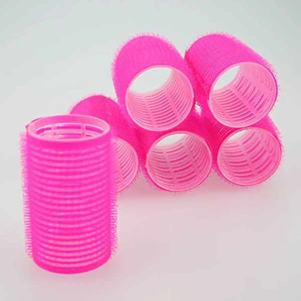 16x Hair Rollers Curlers Self Grip Holding Rollers Hairdressing Curlers Hair Design Sticky Cling Style Diy Hair Salon