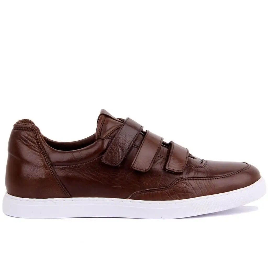 

Sail Lakers-Brown Leather Men 'S Shoes