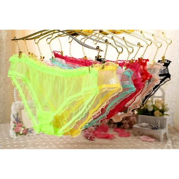 

Women Sexy Briefs Lingerie & Nightwear Mesh Panties Shorts Underwears Underpants