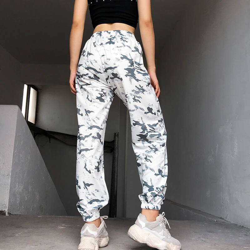 Rockmore Tie Dye Joggers узкие брюки женские брюки с высокой талией корейские Harajuku Хип-хоп спортивные штаны размера плюс Femme осень зима