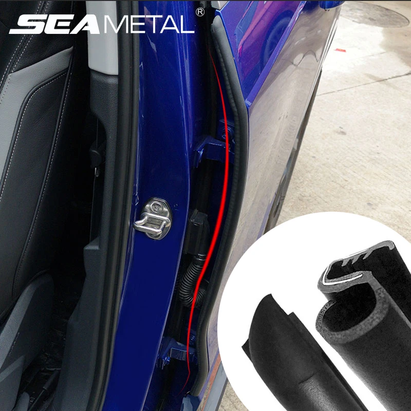 

Car Door Seal Strip Rubber Car Door Side Sealing Weatherstrip Auto Waterproof Noise Insulation Sealant Protection Car Accessory