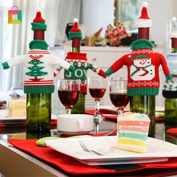 

Christmas wine bottle cap 2021 happy new year home decoration merry christmas christmas table decoration christmas gift Cozy