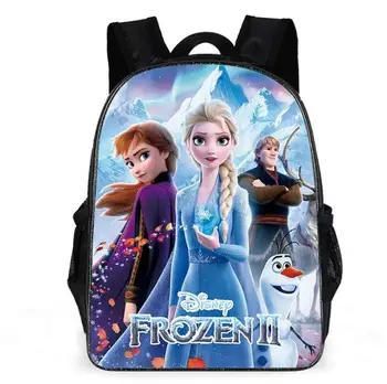 

Disney Fashion Children School Bags For Girls Kids Backpack Cartoon Lovely Princess Anna Elsa Bag Schoolbag Mochilas Infantiles