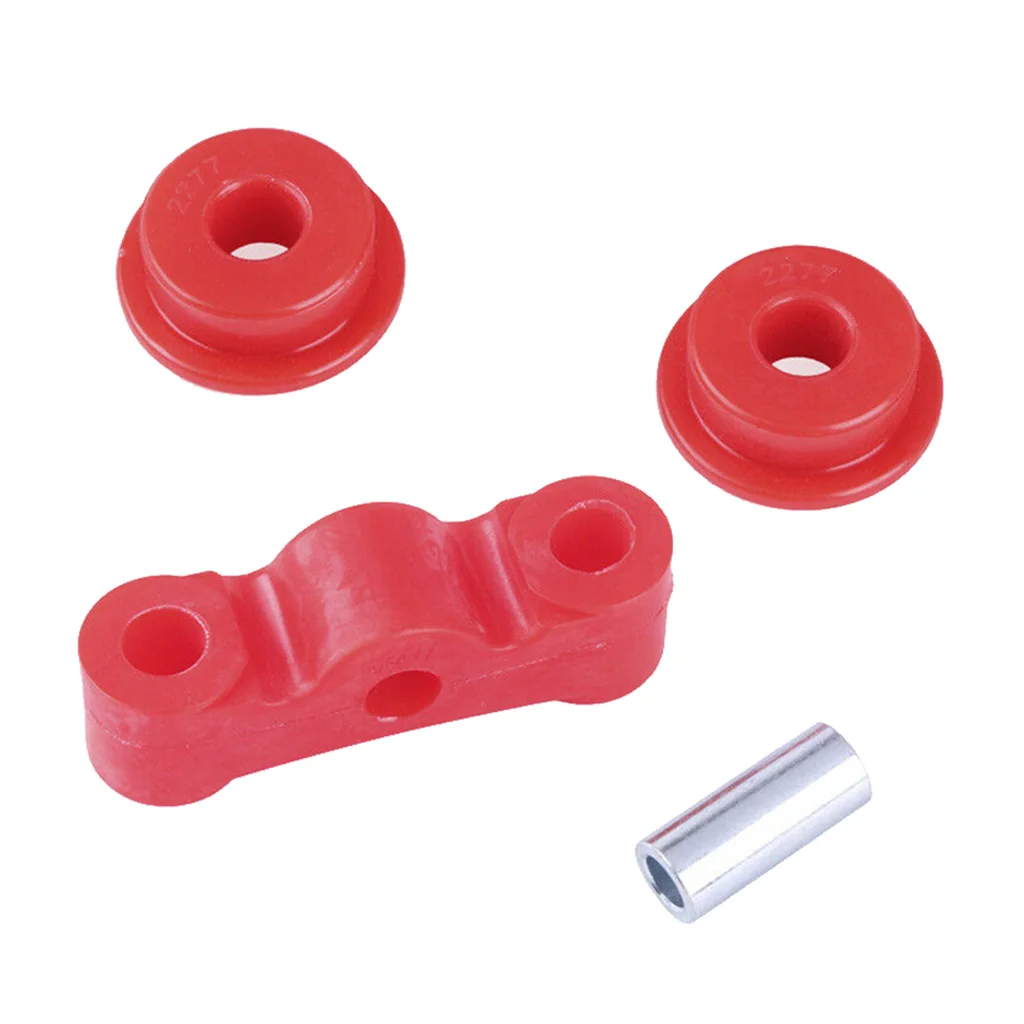 2 Pieces Polyurethane Red Shifter Bushing Kit For  Civic D Series 92-00