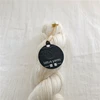 100g Hank 100% Merino Wool Yarn Lace Weight Hand knitting Crochet Soft Yarn Undyed Natural White 1ply 6