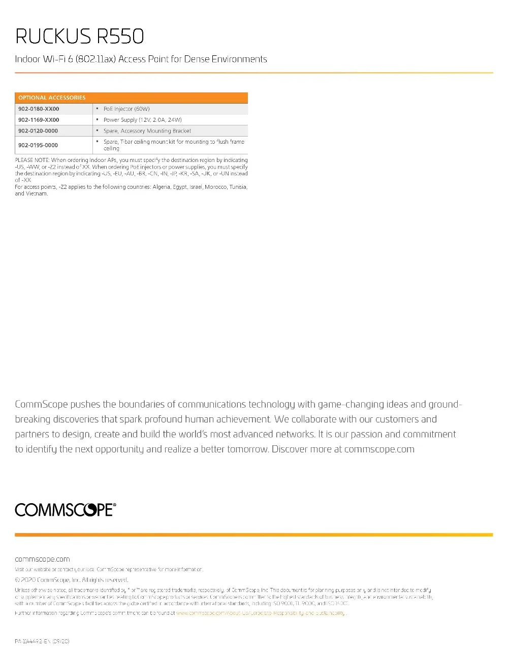 RUCKUS R550 Data Sheet_页面_6