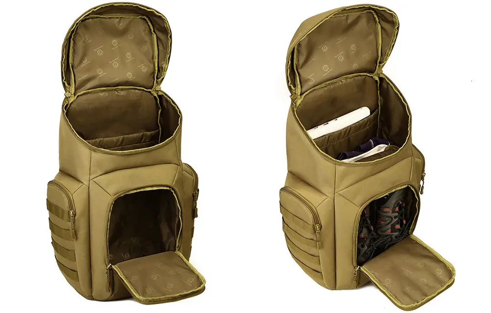 Протектор Плюс Тактический военный рюкзак 40л Мужская водонепроницаемая система MOLLE 15 дюймов сумка для ноутбука походный рюкзак для путешествий