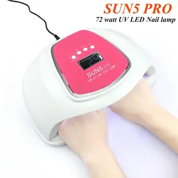 

72W UV LED Lamp Nail Dryer SUNUV Home Use Nail UV Gel Varnish Dryer Machine 33 Lamps SUN5 Pro UV Light LED Lamp Nail Art Tools