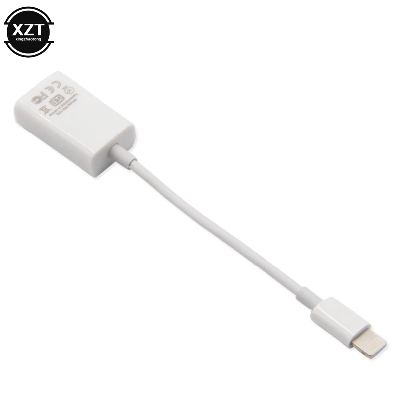 Адаптер OTG USB для камеры lightning кабель наушники конвертер Электрический пианино MIDI