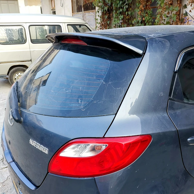 Высококачественный спойлер для заднего крыла хэтчбека Mazda 2 M2 2009to 2014 ABS из