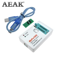 Aeak MinPro100E MinPro100G BIOS программист во флэш-памяти SPI 24/25/95 чтения и записи USB память горелки