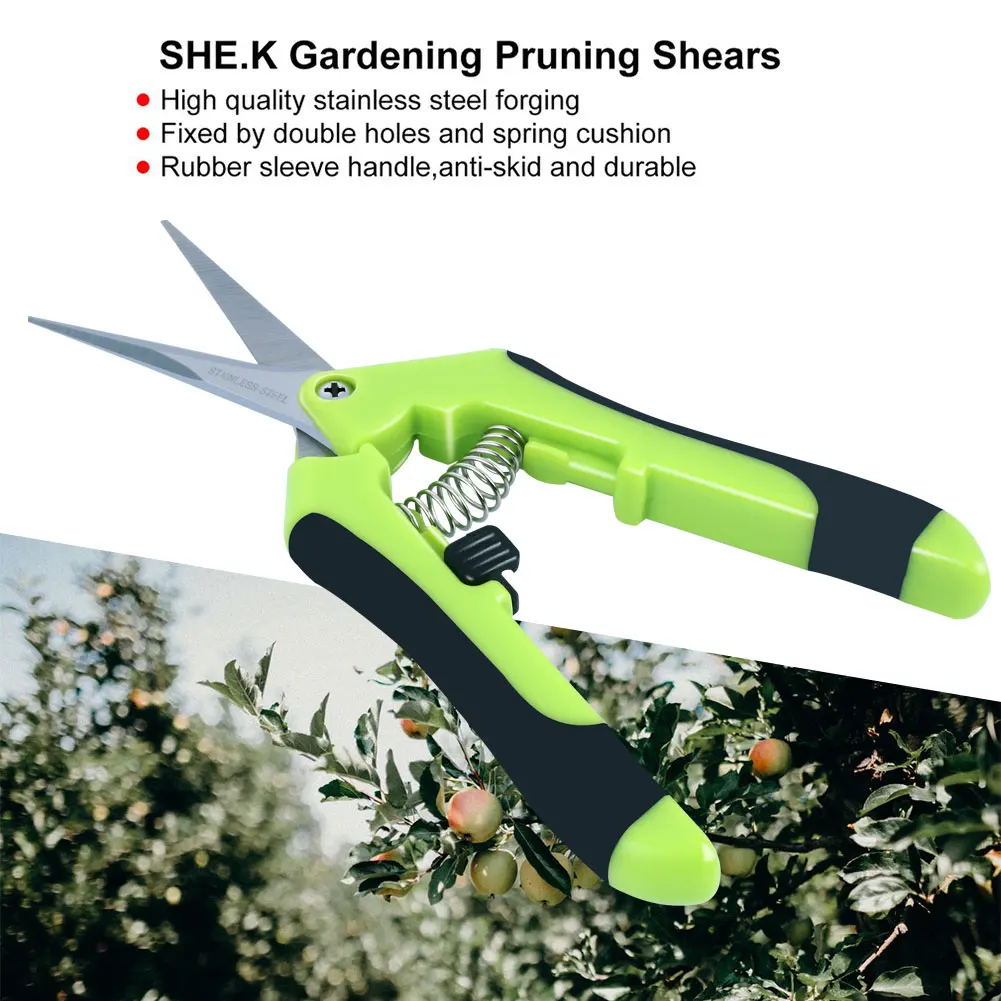 Ручка ПП из нержавеющей стали острые секаторные ножницы Yardman садовые ножницы крепкие цветы инструмент