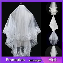 

New Fashion 4 Styles Handmade Polyester Generous Bride Wedding Accessories Party Lace Veil Beautful Prensent For Female