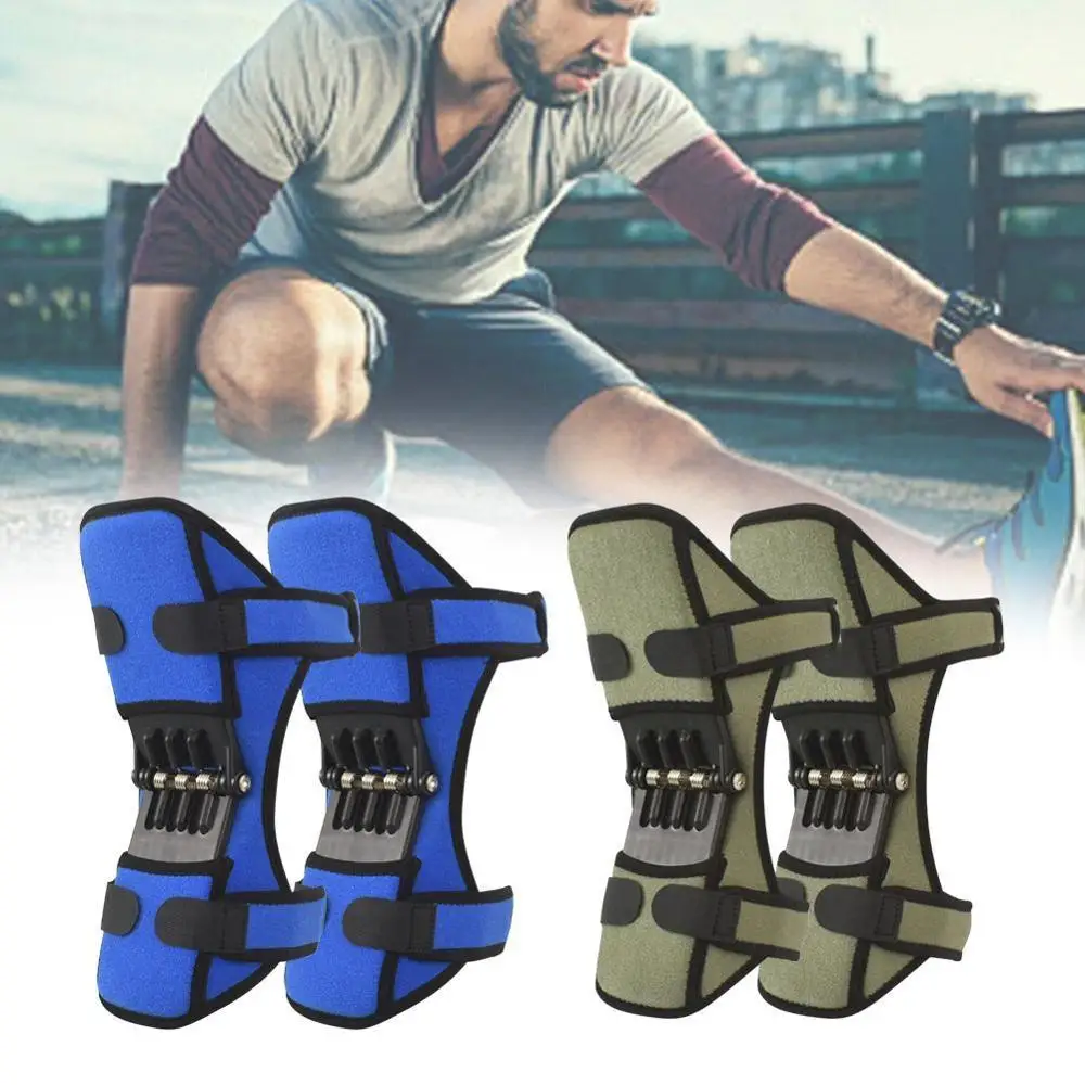 

PowerLift Joint Support Knee Pads Powerful Rebound Spring Force Knee Support Professional Protective Sports Knee Pad
