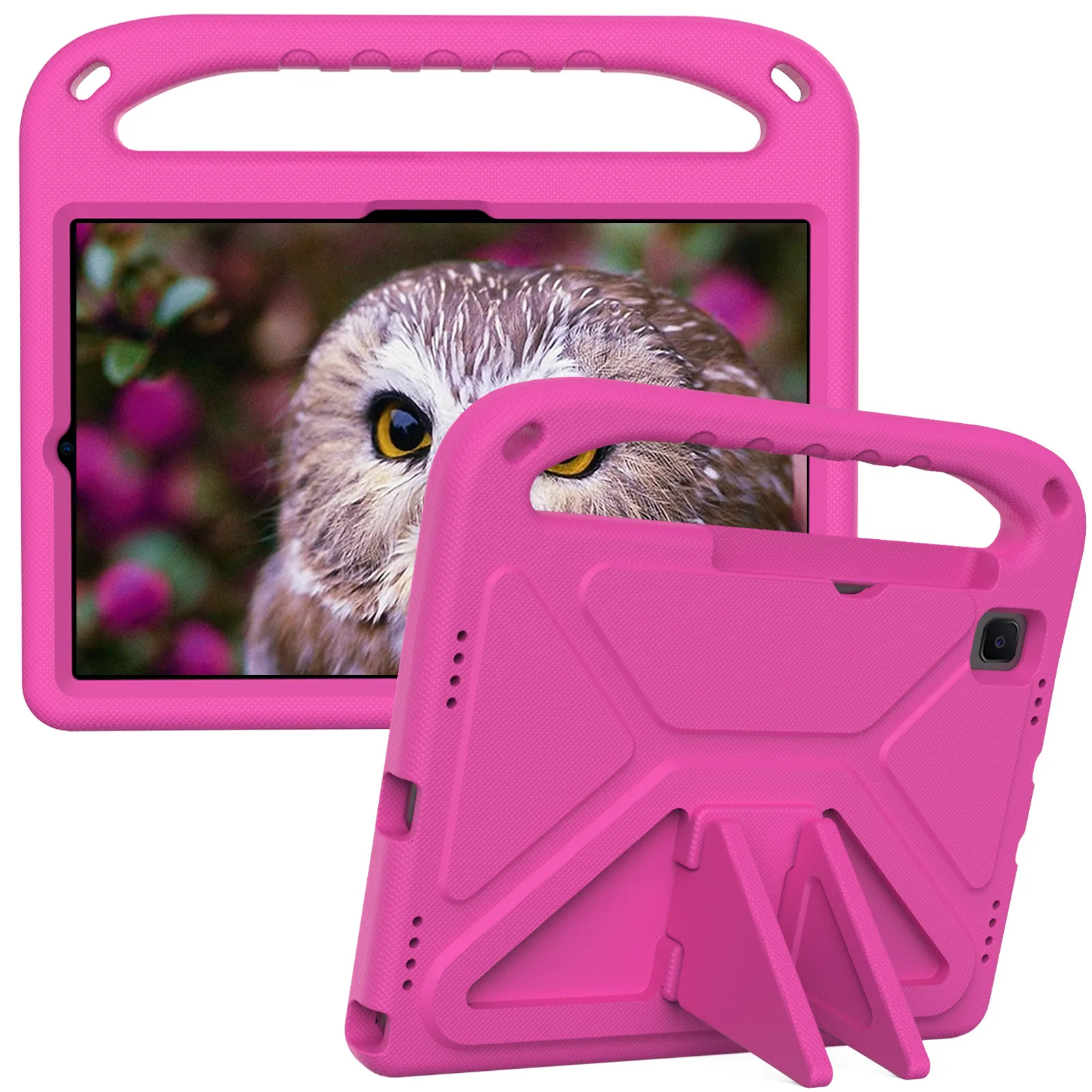 Kids Safe EVA Tablet Case For Samsung Galaxy Tab A7 Lite 8.7 2021 SM-T220 T225 Galaxy Tab A7 10.4 SM-T500 Shoulder Strap Cover