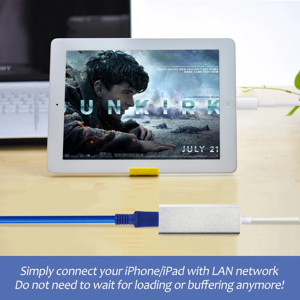 RJ45 Ethernet LAN проводной сетевой адаптер 100 Мбит/с Ethernet кабель разветвитель для iphone для lightning к RJ45 конвертер мобильного телефона