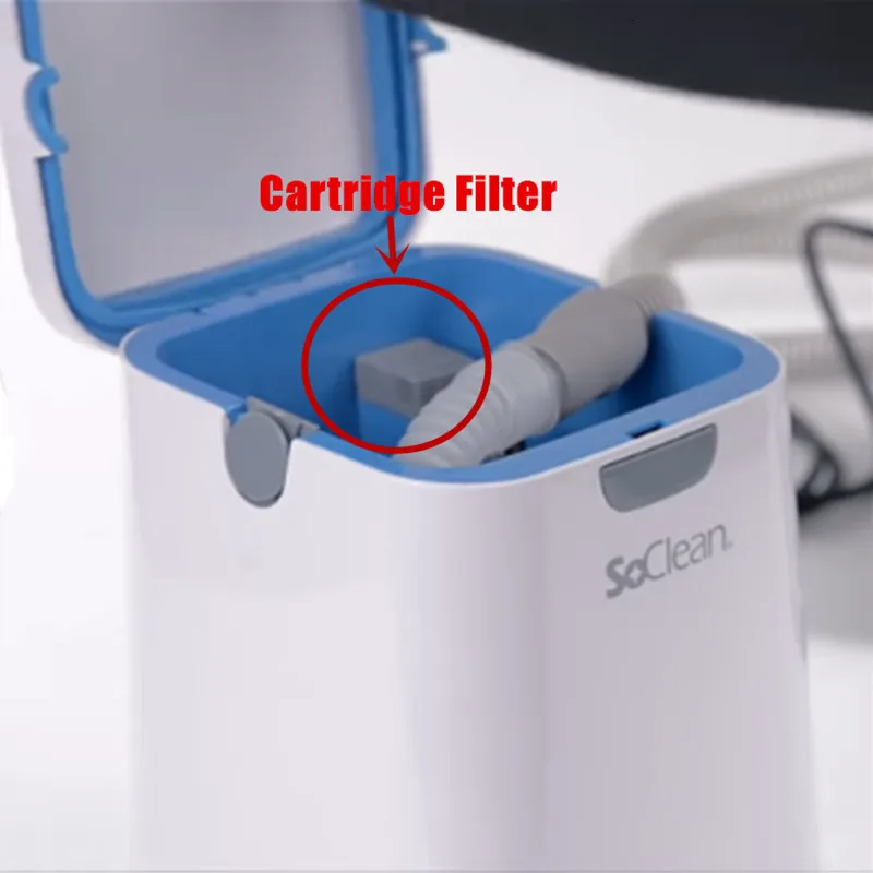 1 комплект = 2 шт Soclean CPAP картридж фильтр комплект клапан для So Clean стерилизатор CPAP дезинфицирующее средство очиститель дезинфектор