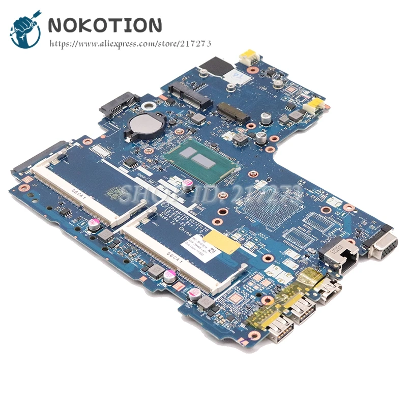discounted  NOKOTION For HP probook 450 G2 Laptop Motherboard SR23Y i5-5200U ZPL40 ZPL50 ZPL70 LA-B181P 799552-