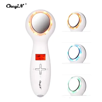 

Hot And Cold Hammer Facial Massager LED Light Photon Vibration Pores Cleaner Face Lifting Massage Anti Aging Wrinkles Removal 50