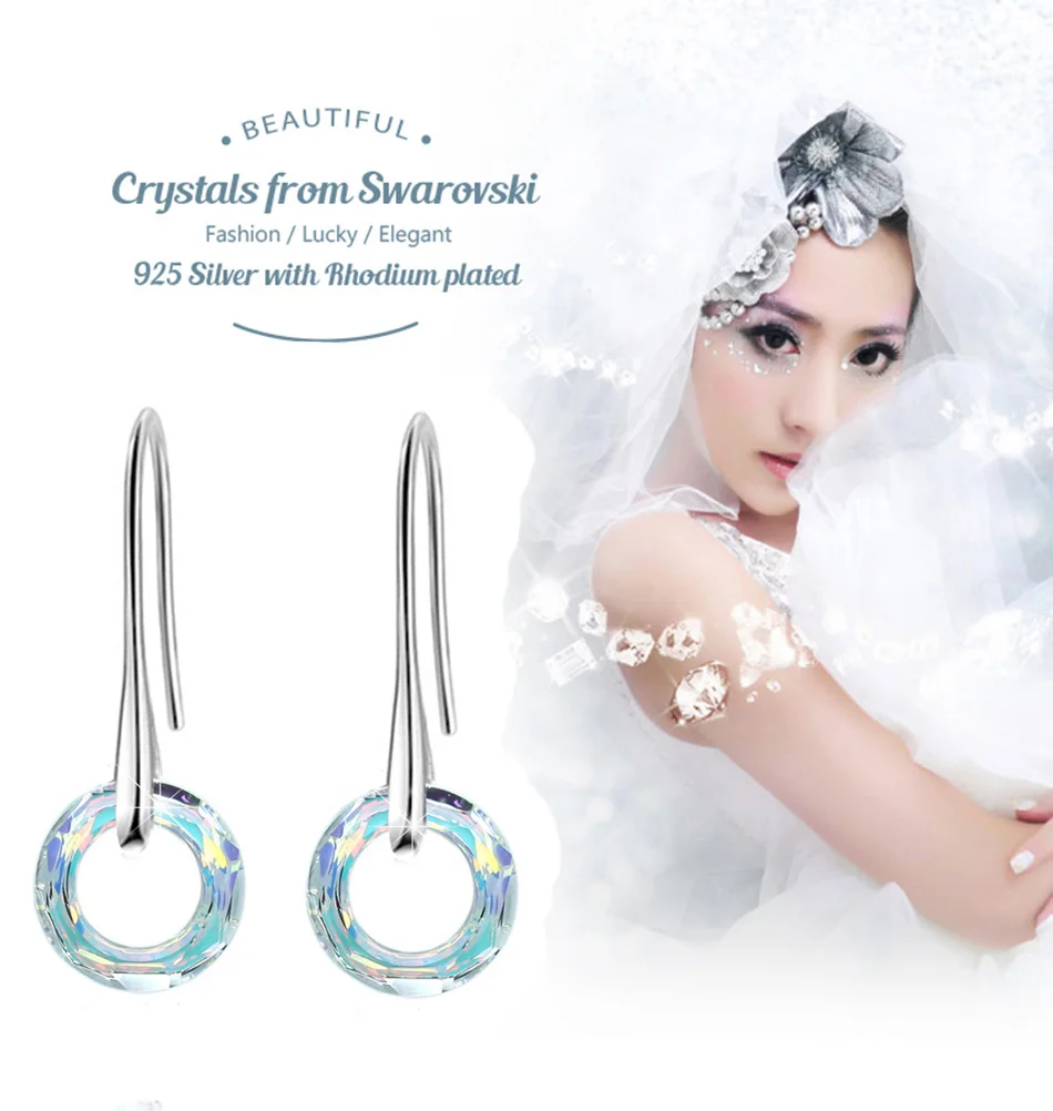 Aurora Crystal For Girls Earrings