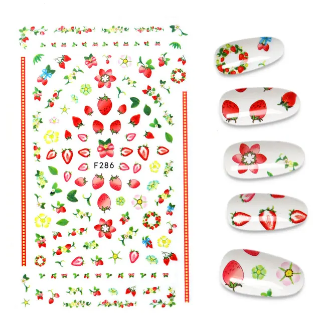 The New 3D Nail Sticker Cool English Letter stickers for nail Foil Love Heart Design Fashion Manicure Stickers A140212