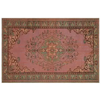 

Handmade Natural Vintage Turkish Area Rug 181x268 Cm-5'11''X8'10''