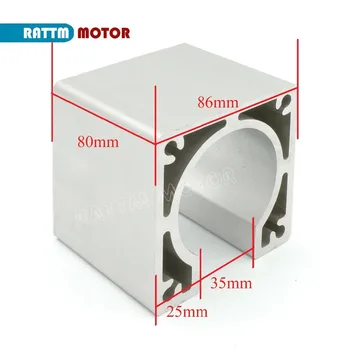 

Nema34 Aluminium alloy Stepper Motor Mounting Holder hollow design