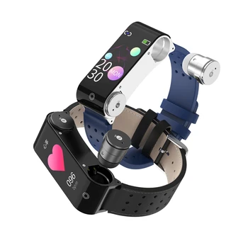 

2 in 1 Smart Watch Men Earbuds TWS Bluetooth 5.0 Earphones Smartwatch Sports Heart Rate Blood Pressure Monitor for Android IOS